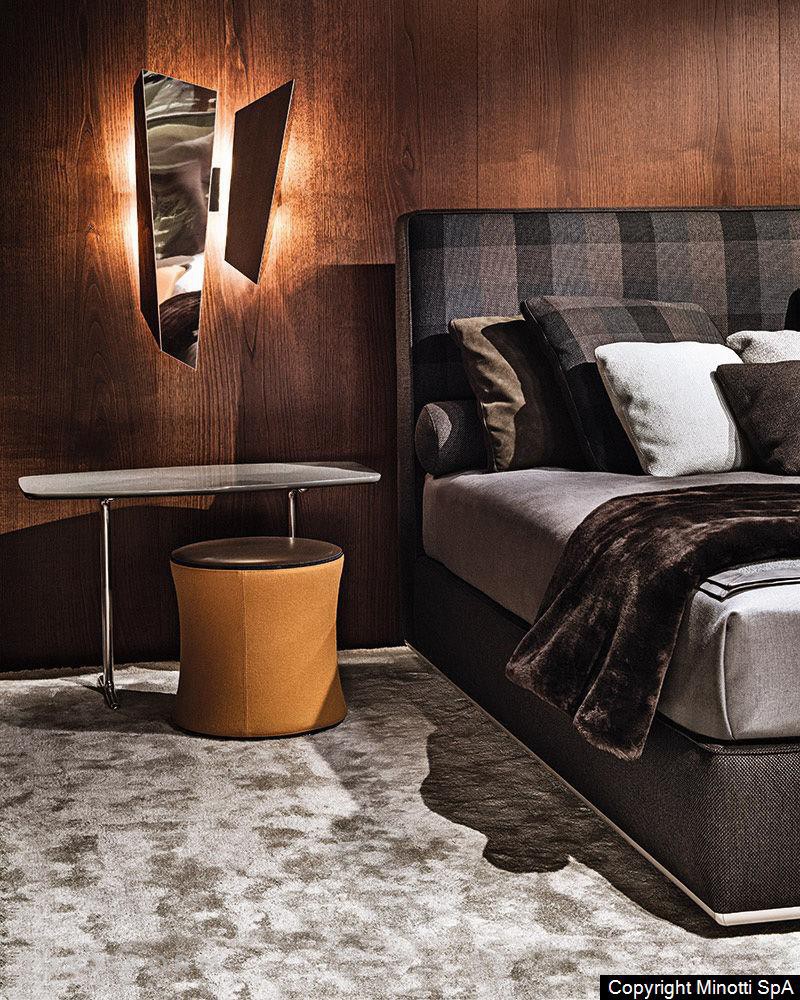 Кровать Powell Bed.121 фабрика Minotti фотография № 5