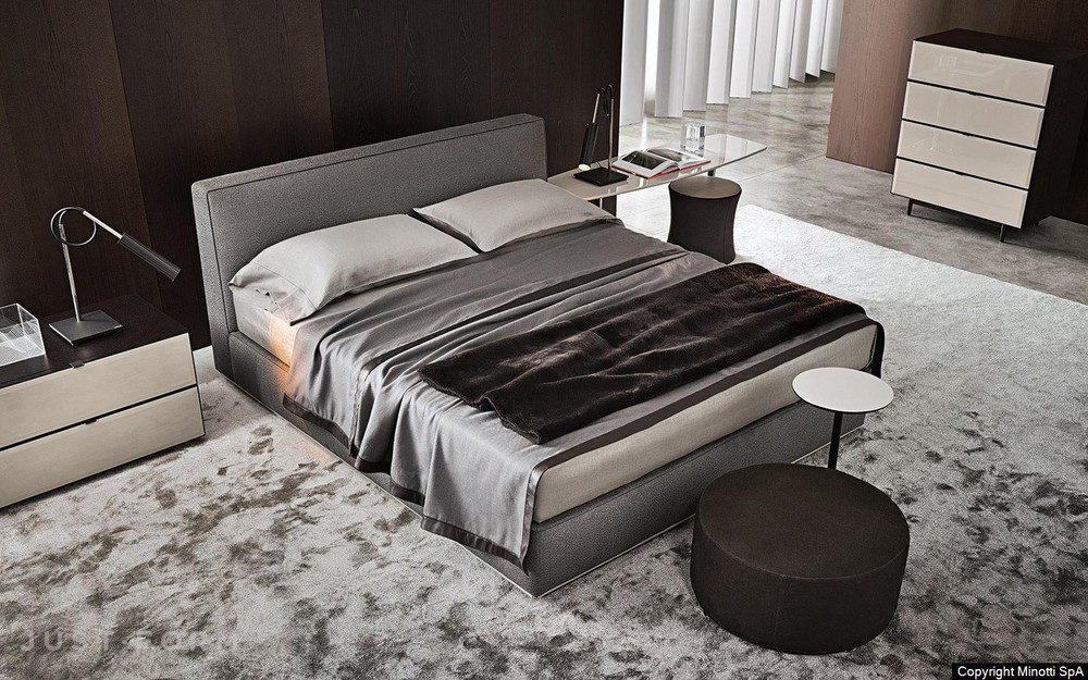 Кровать Powell Bed.94 фабрика Minotti фотография № 2