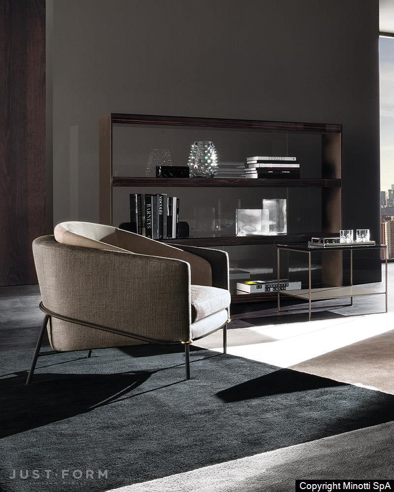 Кресло Fil Noir фабрика Minotti фотография № 8
