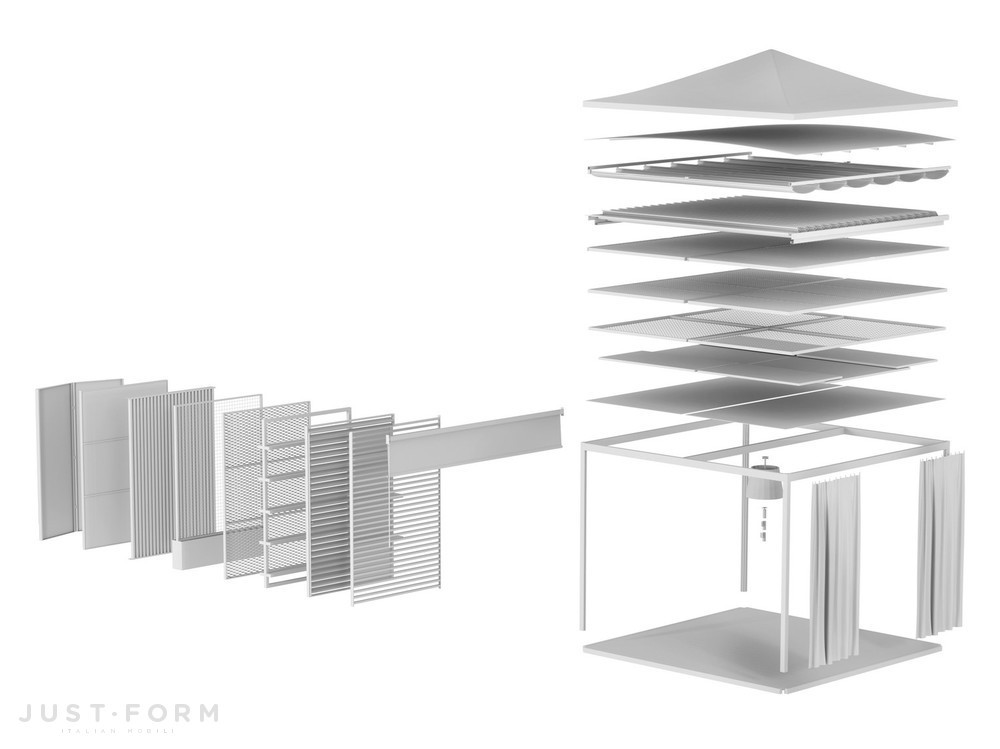 Садовый павильон Pavilion L фабрика Kettal фотография № 12