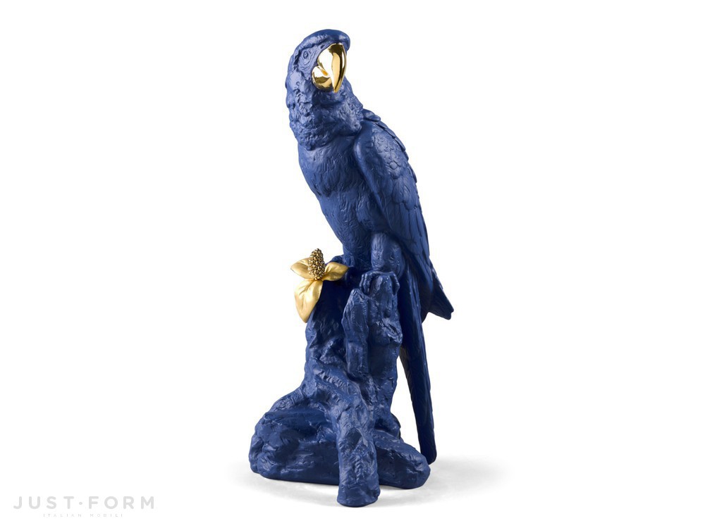 Декоративный предмет Macaw Bird Blue And Gold фабрика Lladró фотография № 3