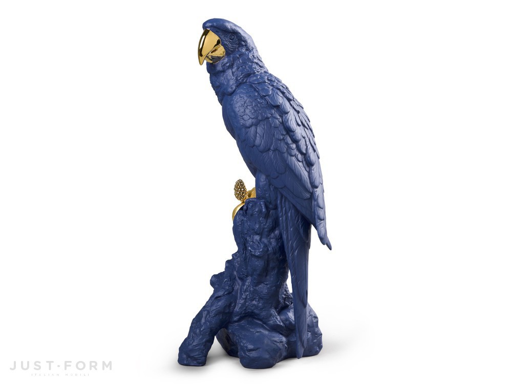 Декоративный предмет Macaw Bird Blue And Gold фабрика Lladró фотография № 2