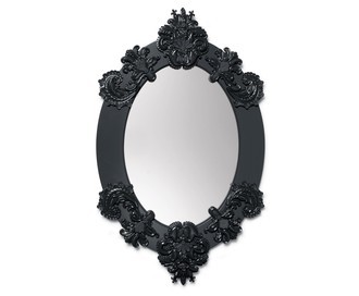 Зеркало Oval Mirror Black