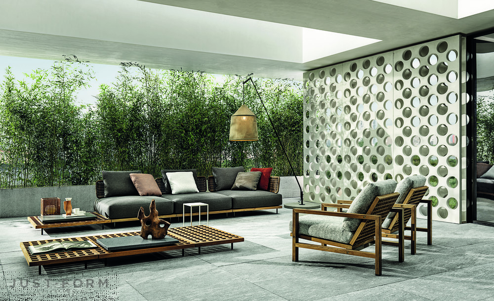 Садовое кресло Quadrado фабрика Minotti фотография № 4