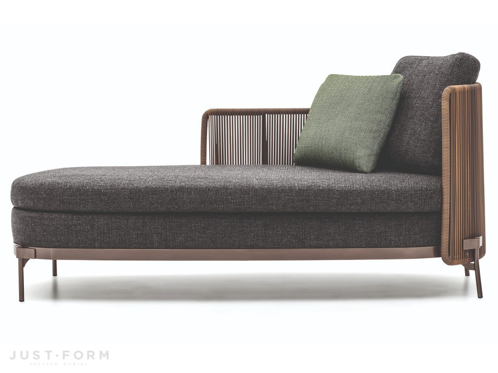 Садовый шезлонг Tape Cord Outdoor фабрика Minotti фотография № 1