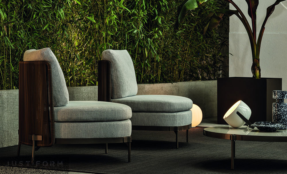 Садовое кресло Tape Cord Outdoor фабрика Minotti фотография № 5
