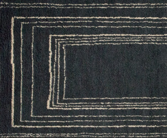 Ковер Berbere Dark Grey + Natural | Pattern B