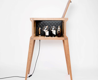 Бар The Popstar Bar / Natural Oak