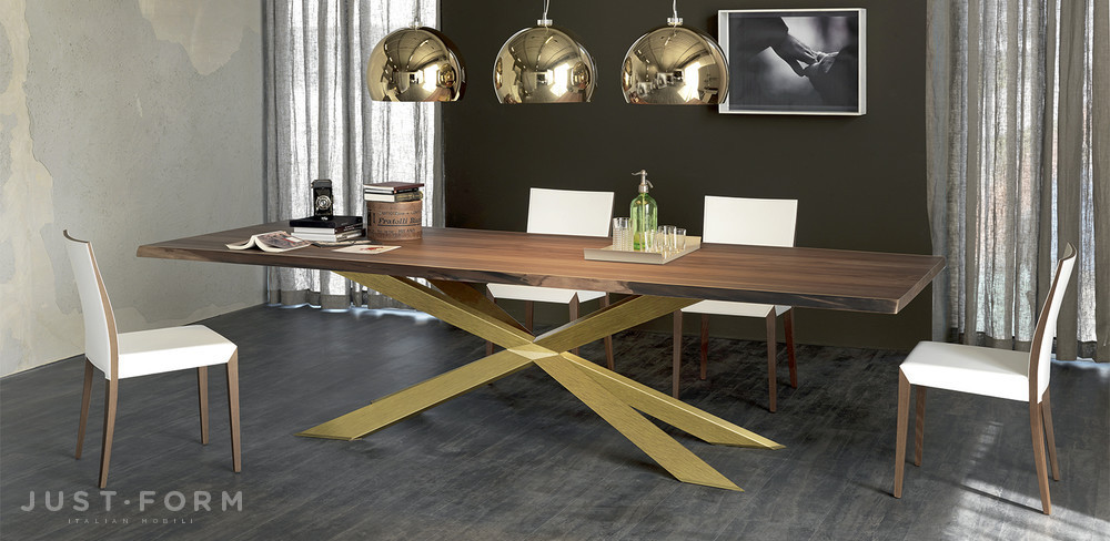 Обеденный стол Spyder Wood фабрика Cattelan Italia фотография № 7