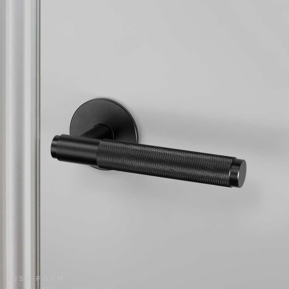 Нажимная дверная ручка Door Handle / Cross / Black фабрика Buster + Punch фотография № 4