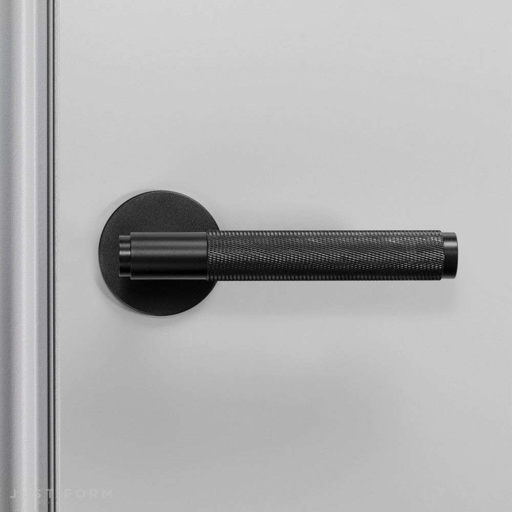 Нажимная дверная ручка Door Handle / Cross / Black фабрика Buster + Punch фотография № 2