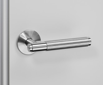 Нажимная дверная ручка Door Lever Handle / Cross / Steel
