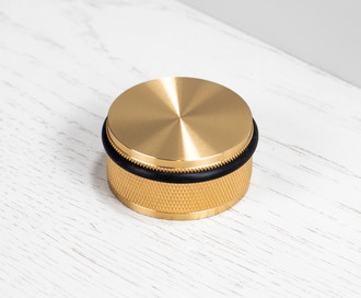 Напольный стоппер для двери Door Stop / Floor / Brass