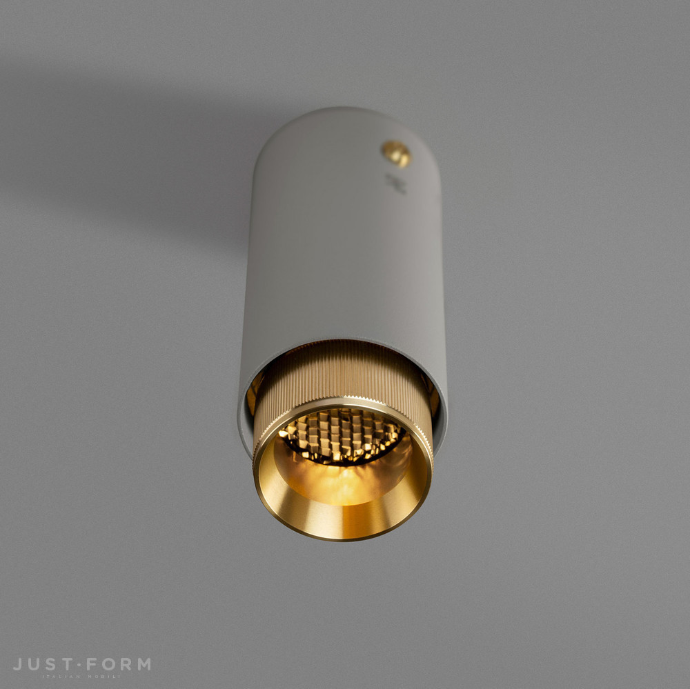 Точечный светильник Exhaust Surface / Stone / Brass фабрика Buster + Punch фотография № 3