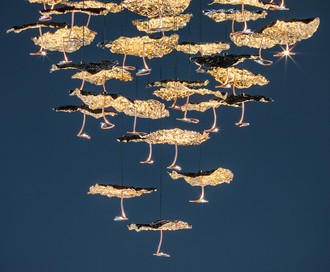 Подвесной светильник Gold Moon Chandelier