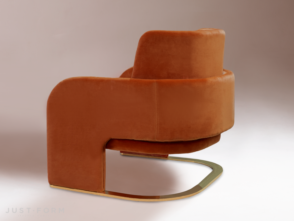 Cantilever Fabric Armchair With Armrests Odisseia фабрика DOOQ фотография № 2