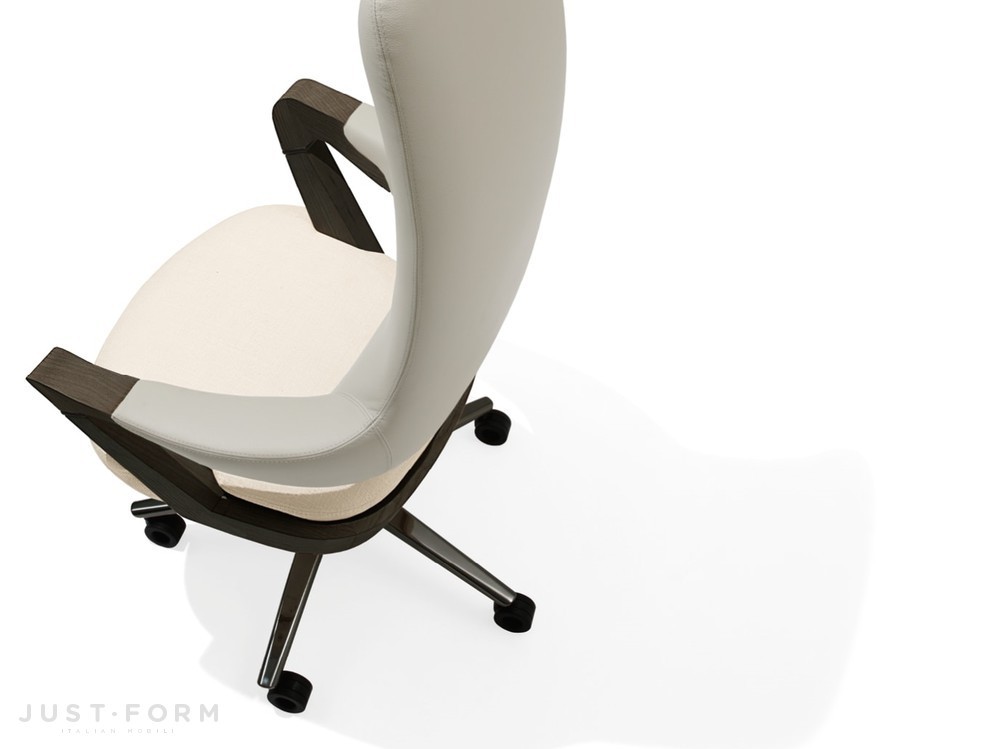 Кресло для кабинета директора Springer фабрика Giorgetti фотография № 4