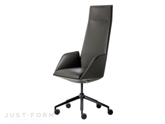 Кресло для кабинета директора Cercle фабрика Poltrona Frau фотография № 1