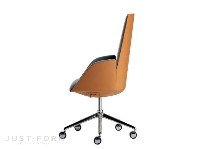 Кресло для кабинета директора Cercle фабрика Poltrona Frau фотография № 3