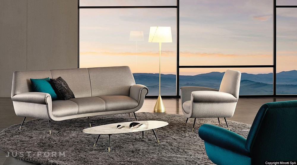 Кресло Albert фабрика Minotti фотография № 6