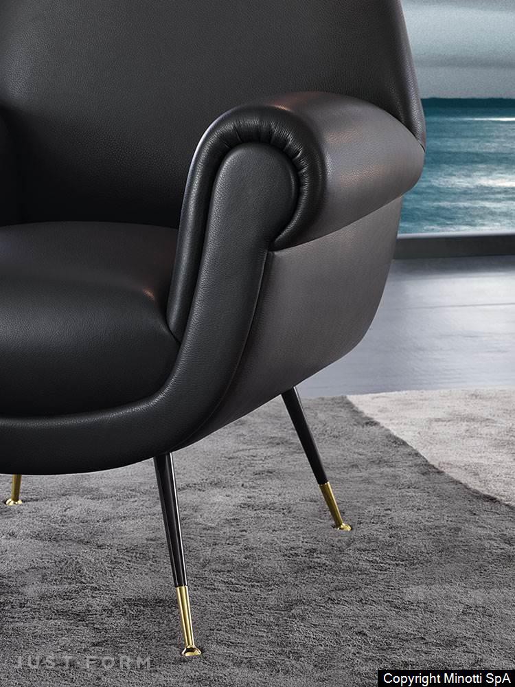 Кресло Albert фабрика Minotti фотография № 5