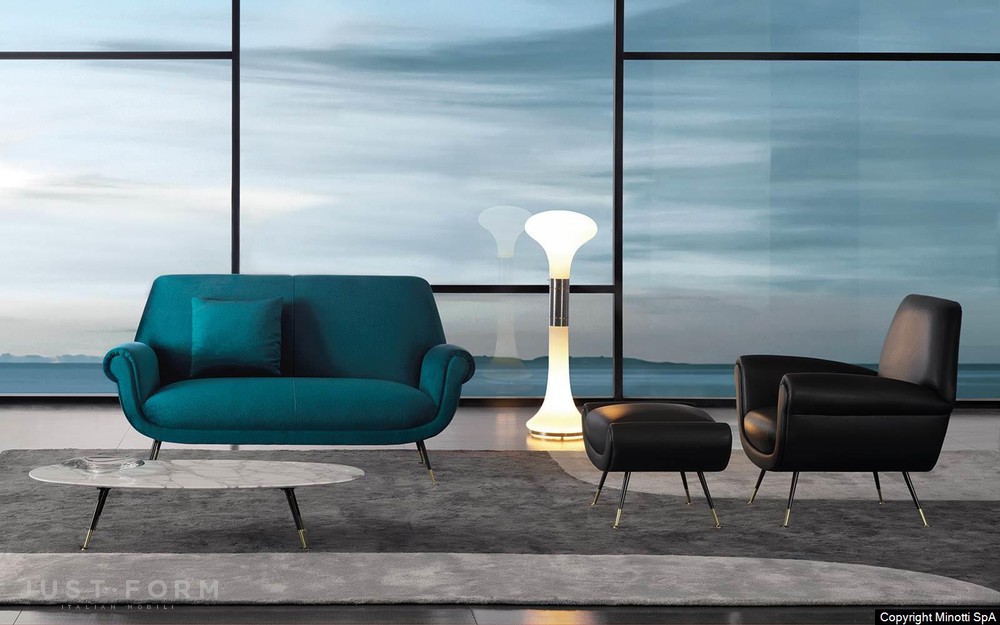 Кресло Albert фабрика Minotti фотография № 7