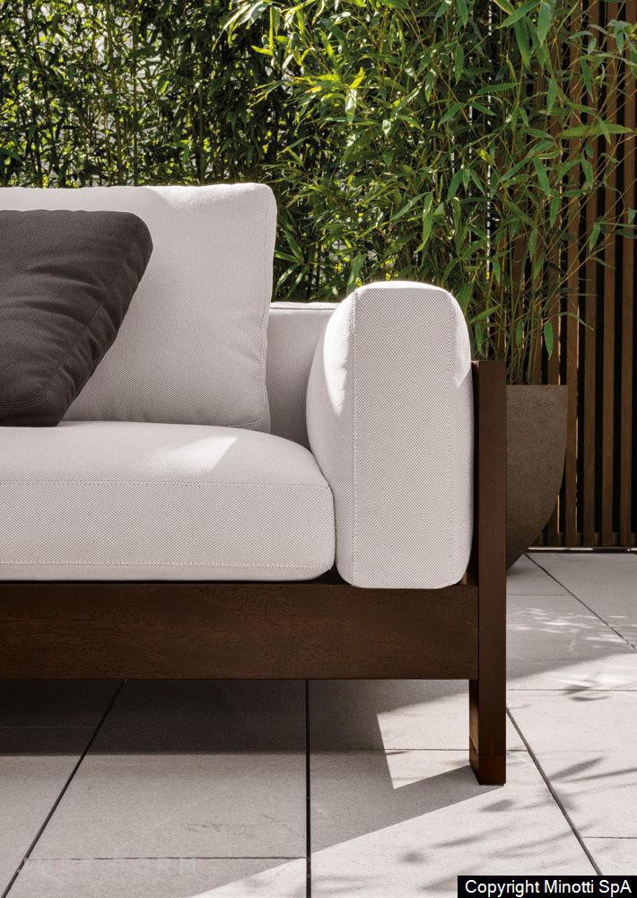 Садовое кресло Alison "Dark Brown" Outdoor фабрика Minotti фотография № 1