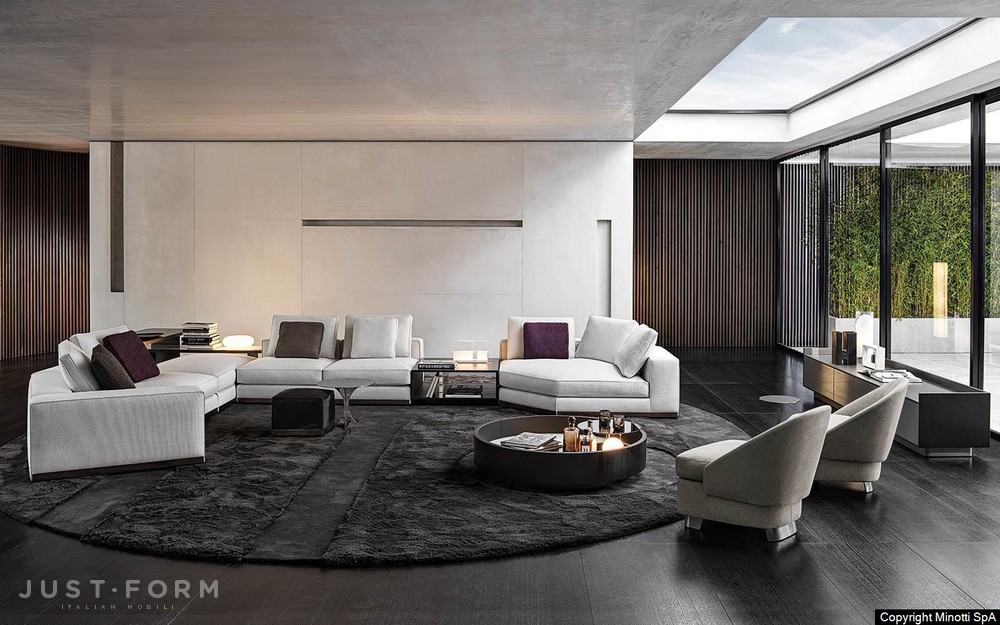 Модульный диван West фабрика Minotti фотография № 17