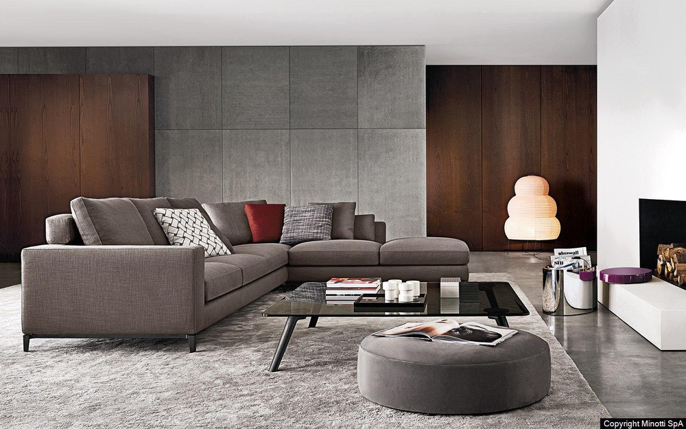Модульный диван Andersen фабрика Minotti фотография № 8