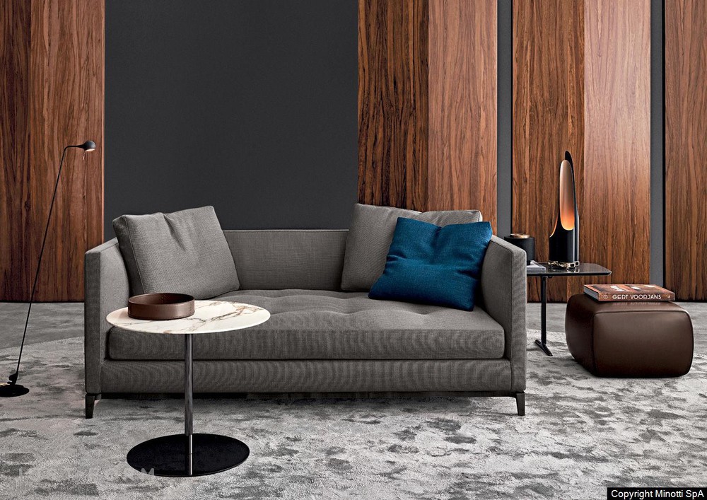 Модульный диван Andersen Slim 90 "Quilt" фабрика Minotti фотография № 6