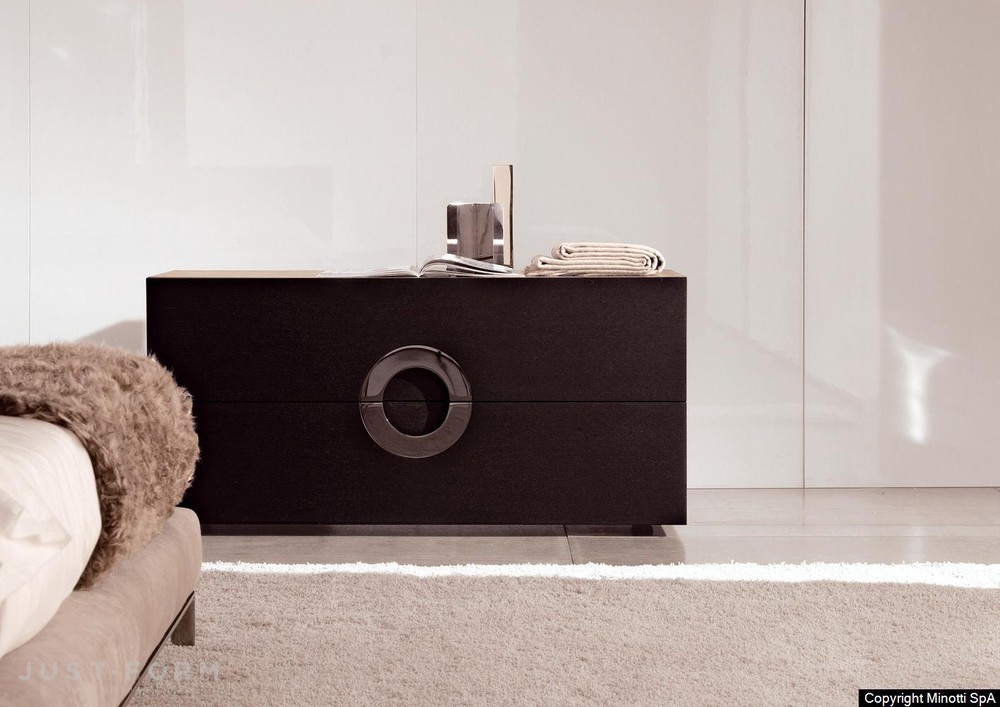 Прикроватная тумбочка Archipenko "Night Storage Units" фабрика Minotti фотография № 6