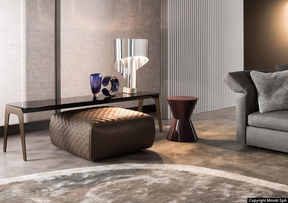 Пуф Ashley фабрика Minotti фотография № 9