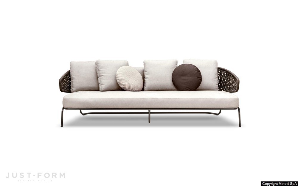 Садовый диван Aston "Cord" Outdoor фабрика Minotti фотография № 2