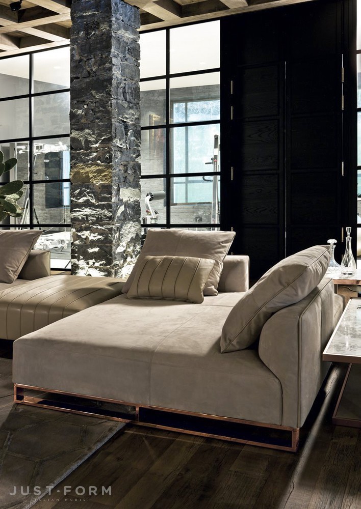 Модульный диван и кресло Fold фабрика Longhi фотография № 11