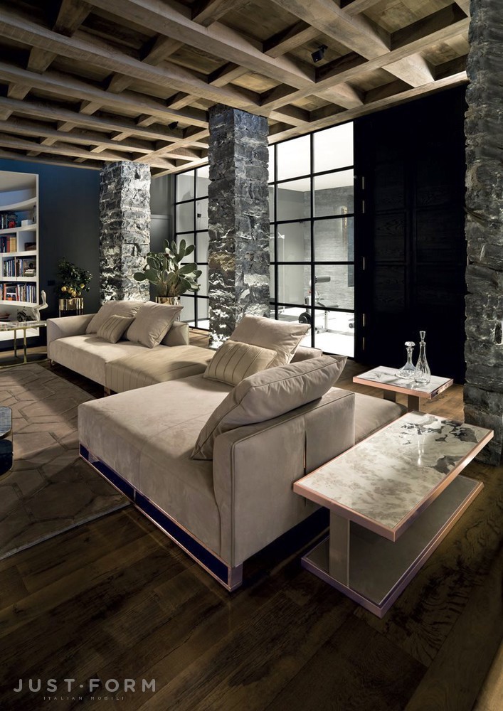 Модульный диван и кресло Fold фабрика Longhi фотография № 19
