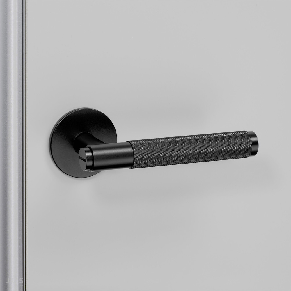 Фиксированная дверная ручка Fixed Door Handle / Single-Sided / Cross / Black фабрика Buster + Punch фотография № 1