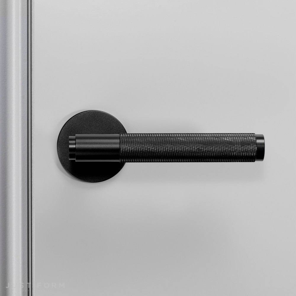 Фиксированная дверная ручка Fixed Door Handle / Single-Sided / Cross / Black фабрика Buster + Punch фотография № 2