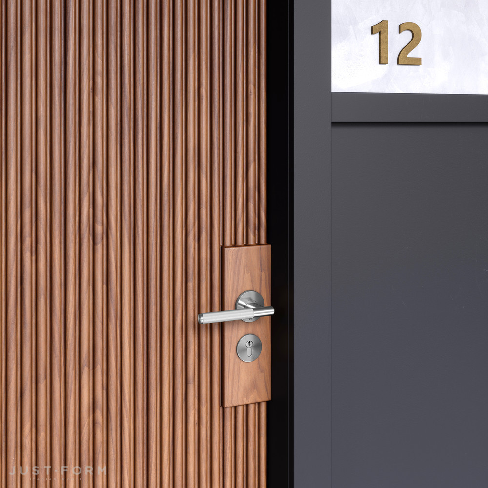 Нажимная дверная ручка Door Handle / Linear / Steel фабрика Buster + Punch фотография № 4