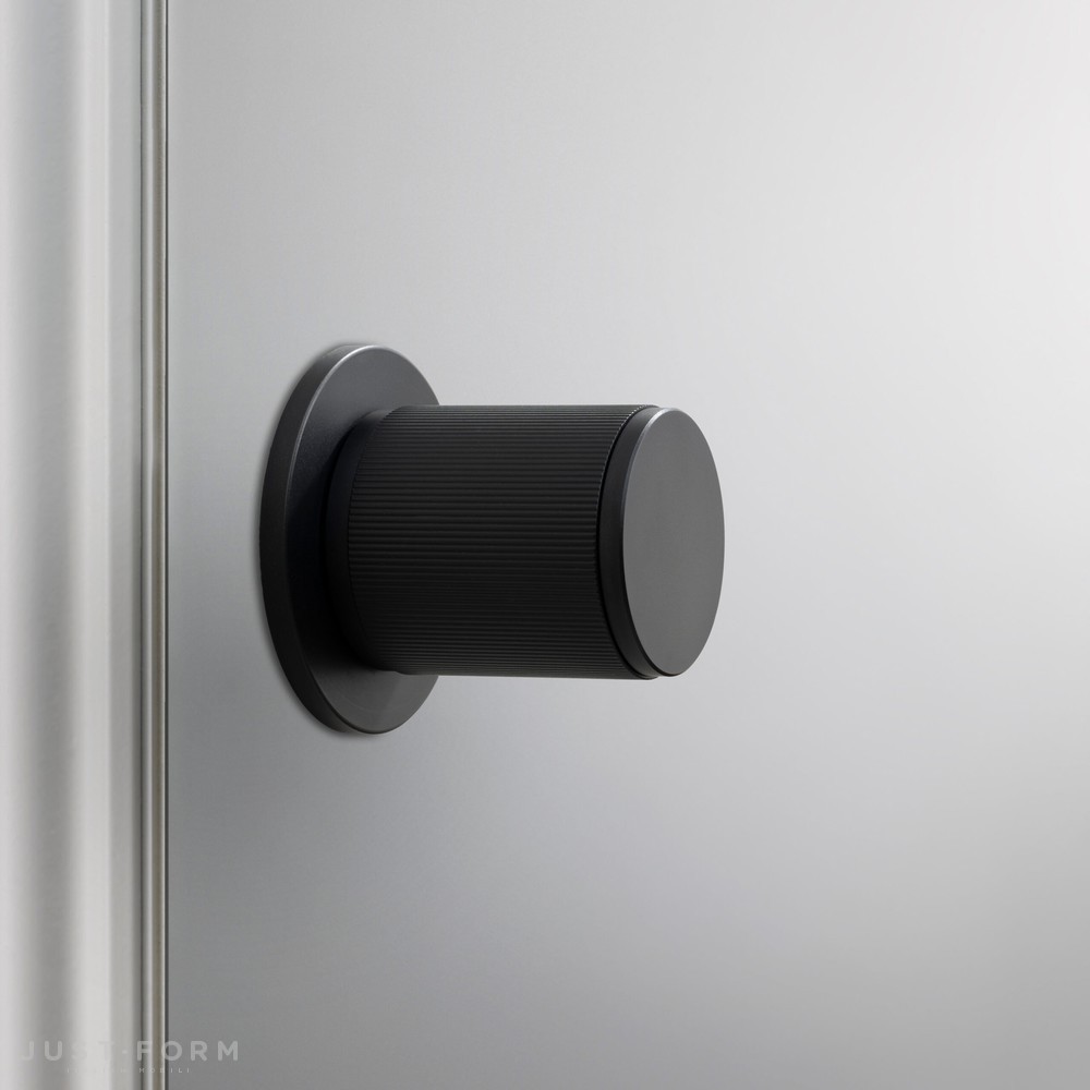 Поворотная дверная ручка Door Knob / Linear / Welders Black фабрика Buster + Punch фотография № 1