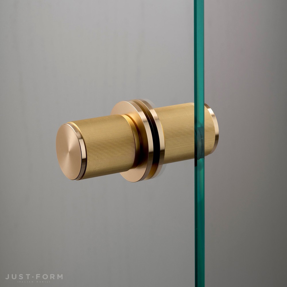 Двойная фиксированная дверная ручка Fixed Door Knob / Double-Sided / Linear / Brass фабрика Buster + Punch фотография № 1