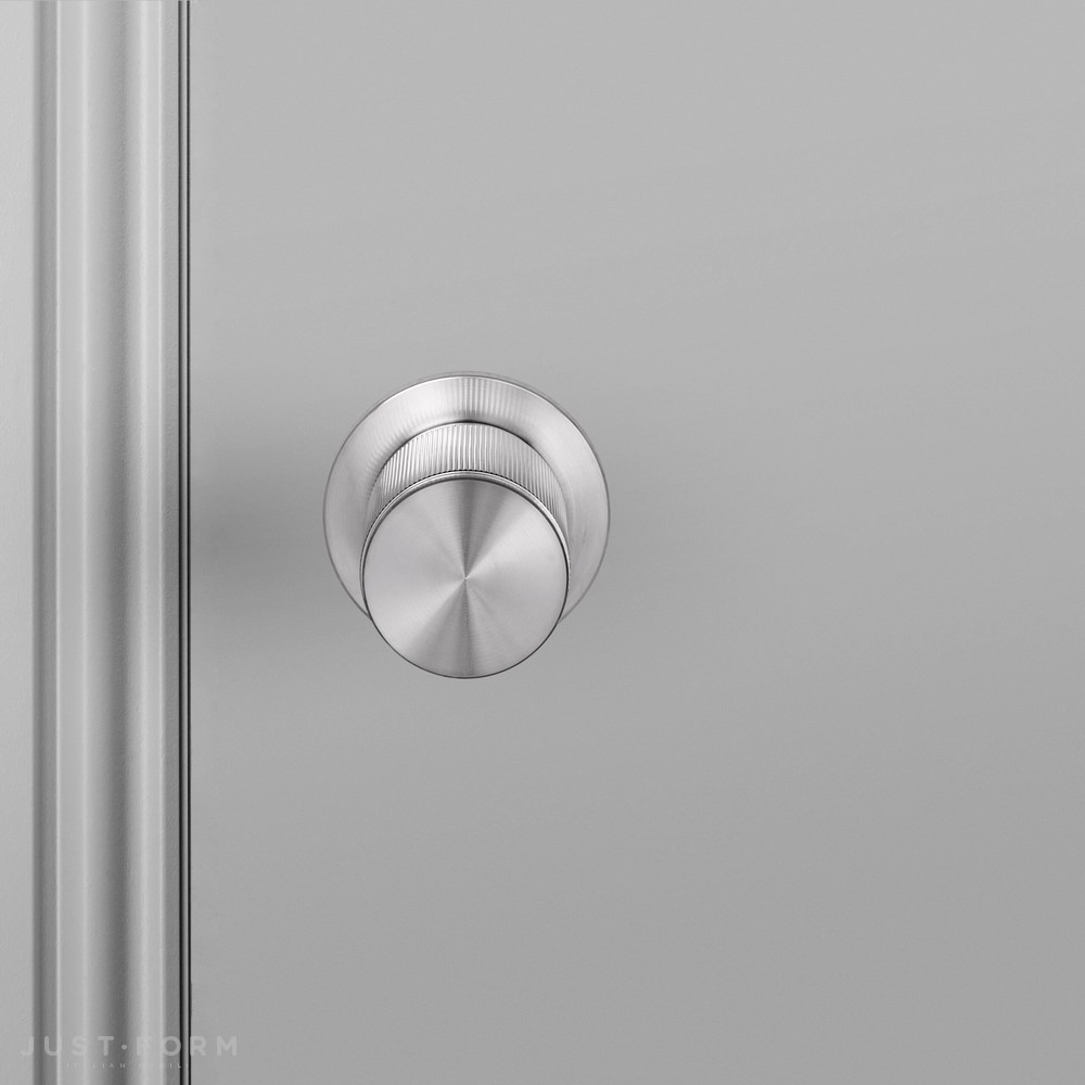 Двойная фиксированная дверная ручка Fixed Door Knob / Double-Sided / Linear / Steel фабрика Buster + Punch фотография № 5
