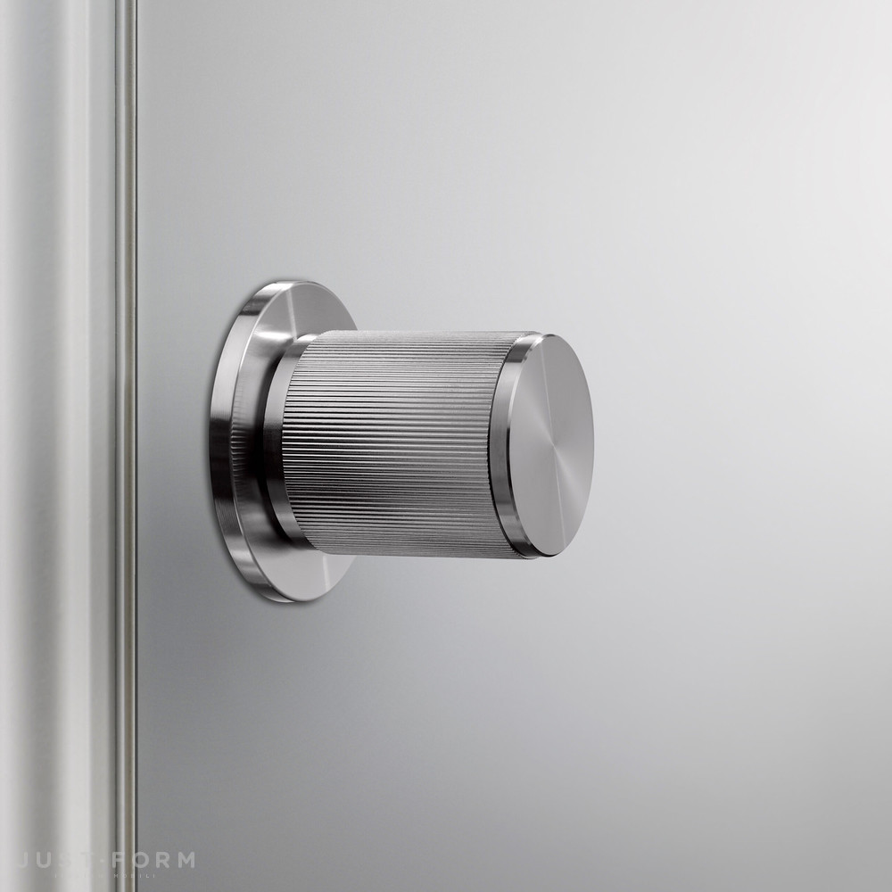 Двойная фиксированная дверная ручка Fixed Door Knob / Double-Sided / Linear / Steel фабрика Buster + Punch фотография № 3