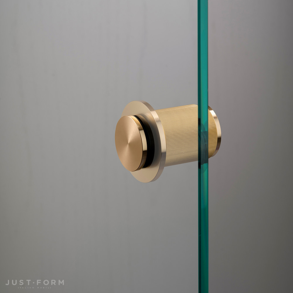 Одиночная фиксированная дверная ручка  Fixed Door Knob / Single-Sided / Linear / Brass фабрика Buster + Punch фотография № 2