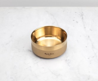 Миска для собаки Dog Bowl / Small / Brass
