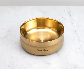 Миска для собаки Dog Bowl / Large / Brass