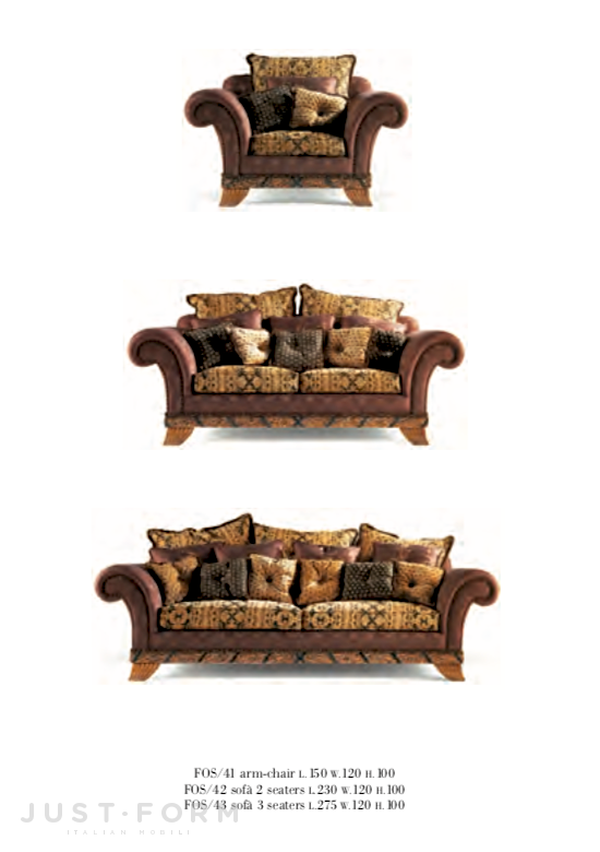 Диван и кресло Four Seasons фабрика Jumbo Collection фотография № 4