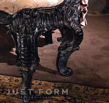 Диван и кресло на резном основании Manet фабрика Jumbo Collection фотография № 9
