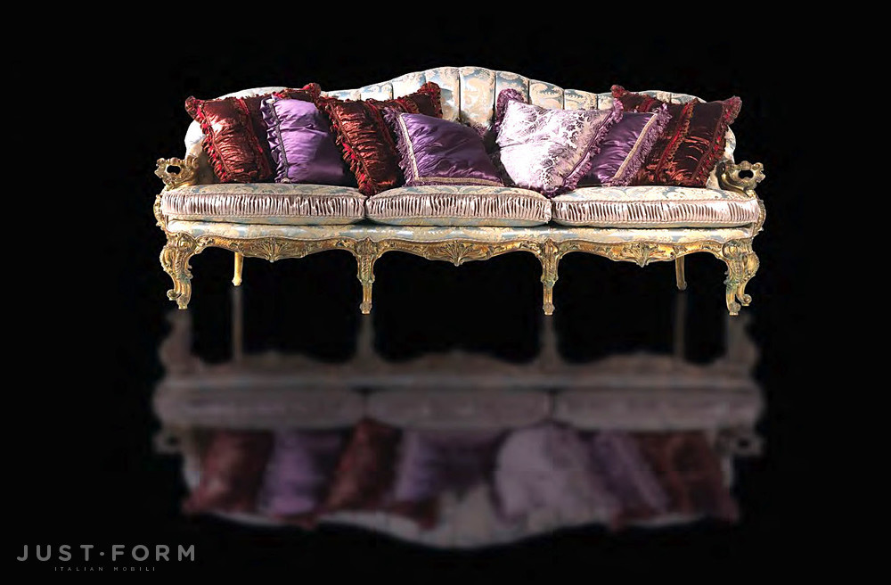 Диван и кресло на резном основании Manet фабрика Jumbo Collection фотография № 13