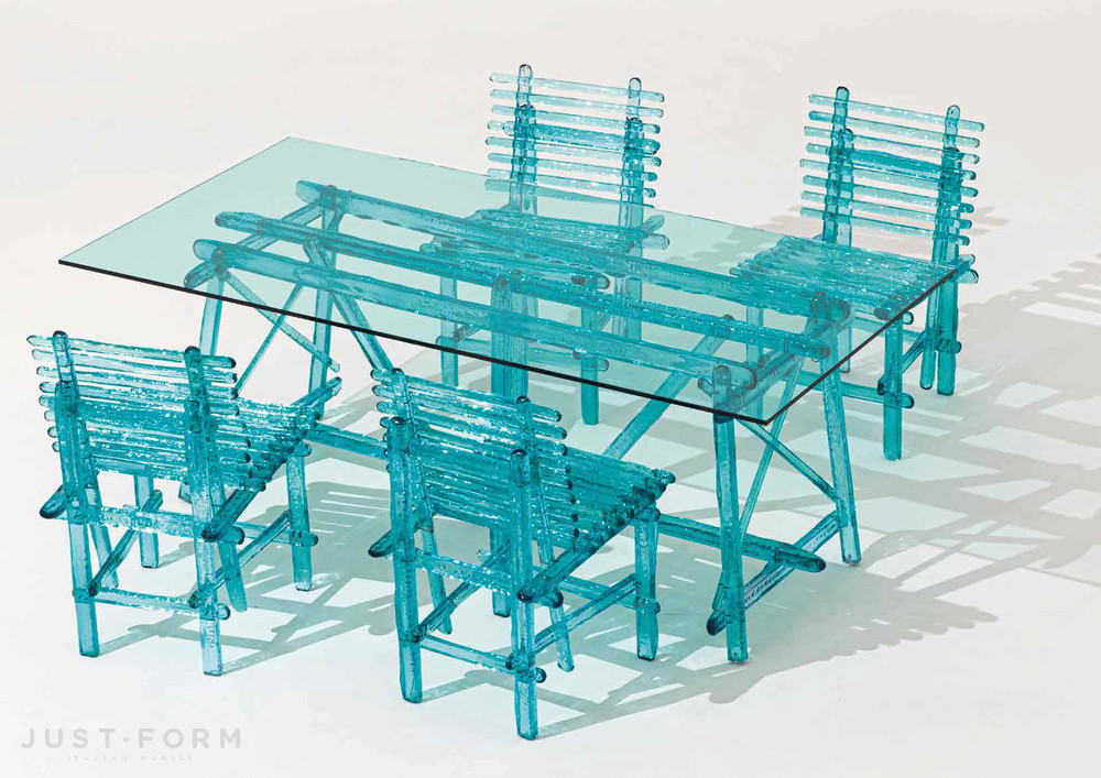 Прямоугольный стол для сада и бассейна A’mare Tavolo фабрика Edra фотография № 2