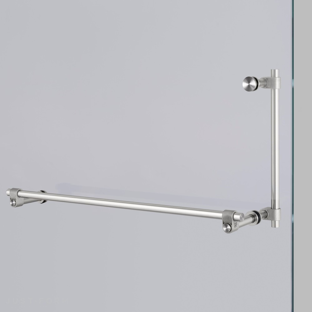 Дверная ручка для ванной Towel Rail + Pull Bar / Double-Sided / Cast / Steel фабрика Buster + Punch фотография № 2